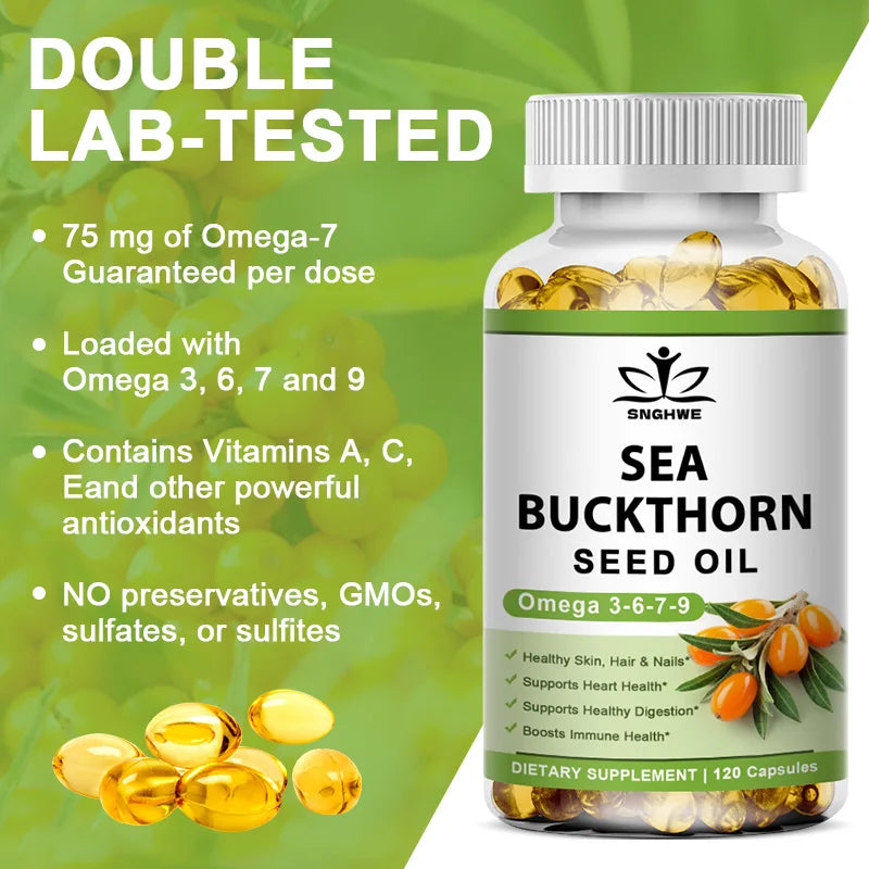 Organic Omega-7 Sea Buckthorn