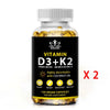 Vegan Vitamin D3+K2 Capsules