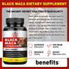 Black Maca Root Capsules Ashwagandha