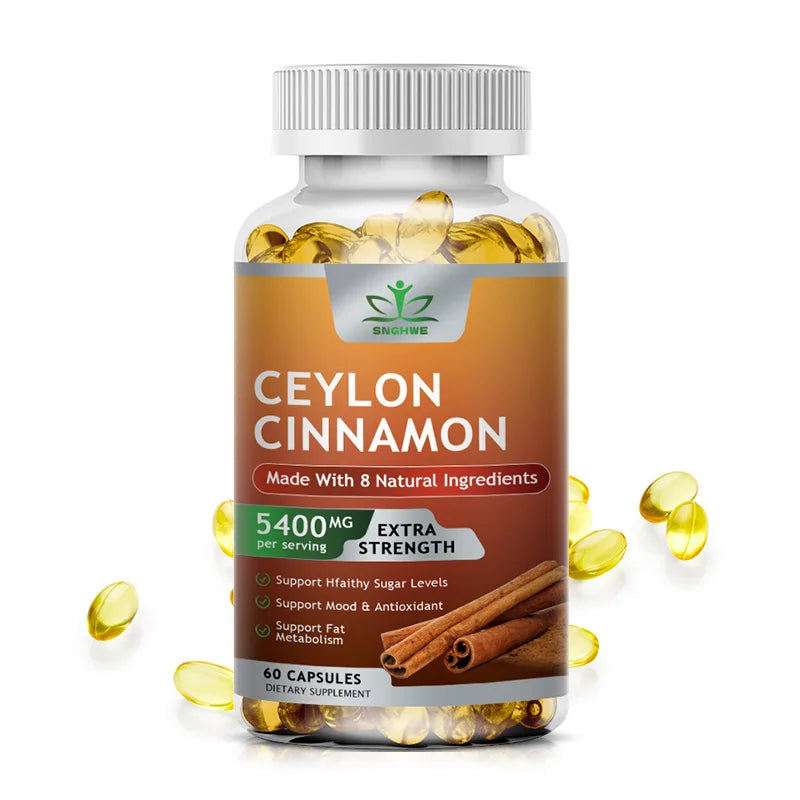 Vegan Ceylon Cinnamon Capsules