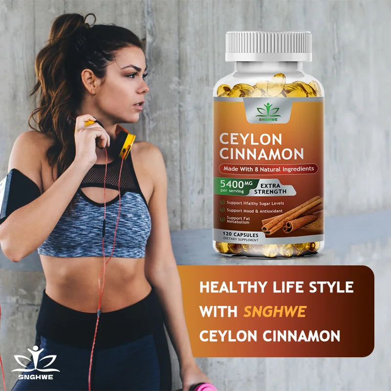 Vegan Ceylon Cinnamon Capsules