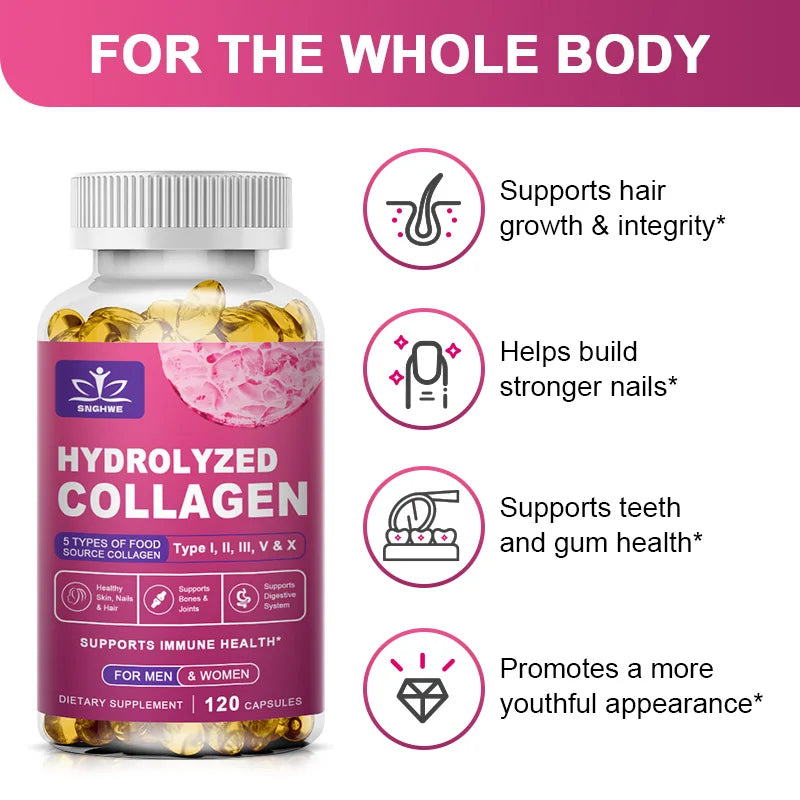 Hydrolyzed Collagen Capsules