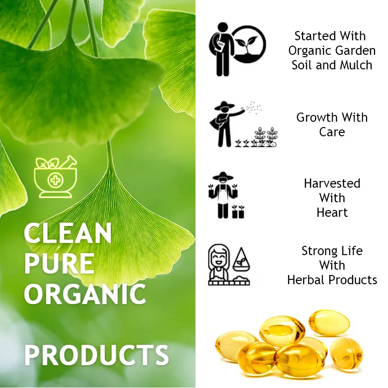 Ginseng + Ginkgo Biloba Capsules