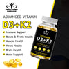 Vegan Vitamin D3+K2 Capsules