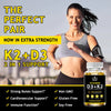 Vegan Vitamin D3+K2 Capsules
