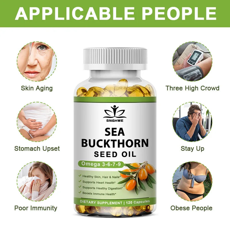 Organic Omega-7 Sea Buckthorn