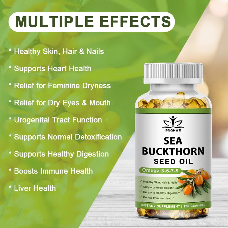 Organic Omega-7 Sea Buckthorn